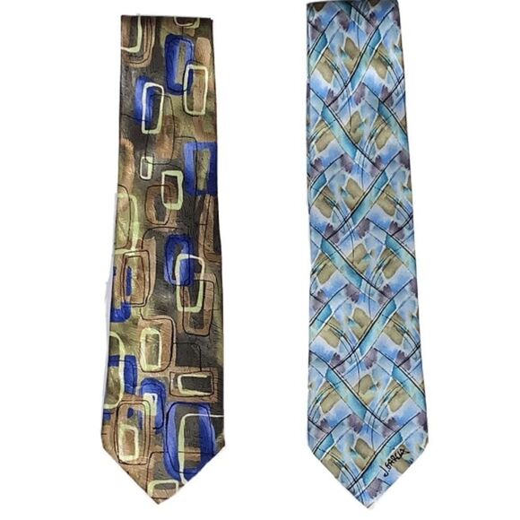 NWT J. Garcia lot of 2 ties - Picture 1 of 2